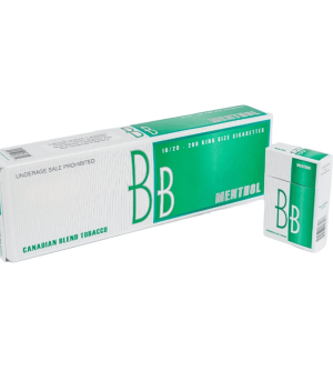 BB Menthol Cigarettes