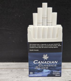 Canadian Classics Silver Cigarettes